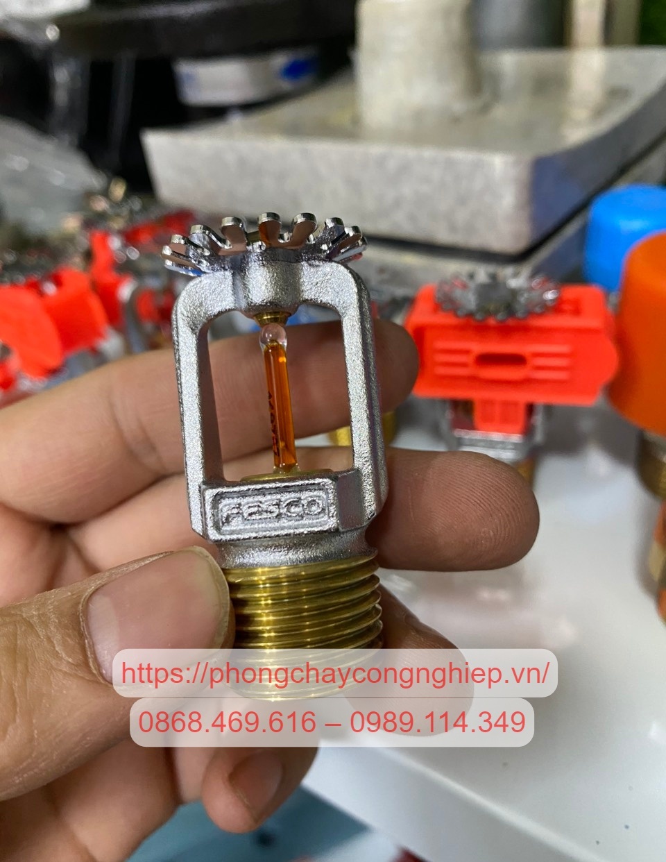 Đầu phun chữa cháy Fesco Đầu phun chữa cháy Fesco
